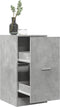 vidaXL - Apothekerskast - 40x41x77,5 - cm - bewerkt - hout - betongrijs