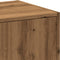 vidaXL - Apothekerskast - 40x41x77,5 - cm - bewerkt - hout - artisanaal - eikenkleur