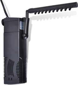 vidaXL - Aquariumfilterpomp - met - actief - koolstof - 600 - L/u