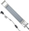 vidaXL - Aquariumlamp - LED - IP67 - 100-110 - cm - aluminium