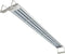 vidaXL - Aquariumlamp - LED - IP67 - 100-110 - cm - aluminium