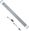 vidaXL - Aquariumlamp - LED - IP67 - 120-130 - cm - aluminium