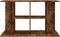 vidaXL - Aquariumstandaard - 100x40x60 - cm - bewerkt - hout - gerookt - eikenkleur