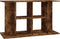 vidaXL - Aquariumstandaard - 100x40x60 - cm - bewerkt - hout - gerookt - eikenkleur