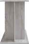 vidaXL - Aquariumstandaard - 100x40x60 - cm - bewerkt - hout - grijs - sonoma