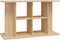 vidaXL - Aquariumstandaard - 100x40x60 - cm - bewerkt - hout - sonoma - eikenkleurig