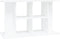 vidaXL - Aquariumstandaard - 100x40x60 - cm - bewerkt - hout - wit