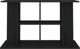 vidaXL - Aquariumstandaard - 100x40x60 - cm - bewerkt - hout - zwart