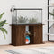 vidaXL - Aquariumstandaard - 101x41x58 - cm - bewerkt - hout - bruin - eikenkleur
