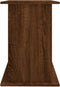 vidaXL - Aquariumstandaard - 101x41x58 - cm - bewerkt - hout - bruin - eikenkleur