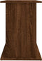 vidaXL - Aquariumstandaard - 101x41x58 - cm - bewerkt - hout - bruin - eikenkleur