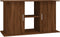 vidaXL - Aquariumstandaard - 101x41x58 - cm - bewerkt - hout - bruin - eikenkleur