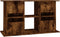 vidaXL - Aquariumstandaard - 101x41x58 - cm - bewerkt - hout - gerookt - eikenkleur