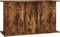 vidaXL - Aquariumstandaard - 101x41x58 - cm - bewerkt - hout - gerookt - eikenkleur