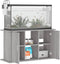 vidaXL - Aquariumstandaard - 101x41x58 - cm - bewerkt - hout - grijs - sonoma - eiken