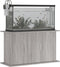 vidaXL - Aquariumstandaard - 101x41x58 - cm - bewerkt - hout - grijs - sonoma - eiken