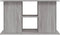 vidaXL - Aquariumstandaard - 101x41x58 - cm - bewerkt - hout - grijs - sonoma - eiken