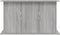 vidaXL - Aquariumstandaard - 101x41x58 - cm - bewerkt - hout - grijs - sonoma - eiken