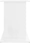 vidaXL - Aquariumstandaard - 101x41x58 - cm - bewerkt - hout - hoogglans - wit