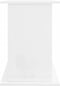 vidaXL - Aquariumstandaard - 101x41x58 - cm - bewerkt - hout - hoogglans - wit