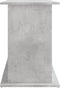 vidaXL - Aquariumstandaard - 101x41x58 - cm - bewerkt - hout - betongrijs