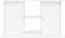 vidaXL - Aquariumstandaard - 101x41x58 - cm - bewerkt - hout - hoogglans - wit
