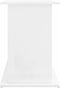 vidaXL - Aquariumstandaard - 101x41x58 - cm - bewerkt - hout - hoogglans - wit