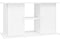 vidaXL - Aquariumstandaard - 101x41x58 - cm - bewerkt - hout - hoogglans - wit