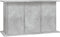 vidaXL - Aquariumstandaard - 101x41x58 - cm - bewerkt - hout - betongrijs