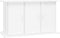 vidaXL - Aquariumstandaard - 101x41x58 - cm - bewerkt - hout - hoogglans - wit