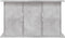 vidaXL - Aquariumstandaard - 101x41x58 - cm - bewerkt - hout - betongrijs