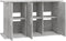 vidaXL - Aquariumstandaard - 101x41x58 - cm - bewerkt - hout - betongrijs