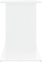 vidaXL - Aquariumstandaard - 101x41x58 - cm - bewerkt - hout - wit