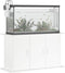 vidaXL - Aquariumstandaard - 101x41x58 - cm - bewerkt - hout - wit