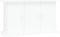 vidaXL - Aquariumstandaard - 101x41x58 - cm - bewerkt - hout - wit