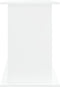 vidaXL - Aquariumstandaard - 101x41x58 - cm - bewerkt - hout - wit