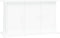 vidaXL - Aquariumstandaard - 101x41x58 - cm - bewerkt - hout - wit