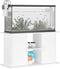 vidaXL - Aquariumstandaard - 101x41x58 - cm - bewerkt - hout - wit