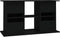 vidaXL - Aquariumstandaard - 101x41x58 - cm - bewerkt - hout - zwart
