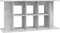 vidaXL - Aquariumstandaard - 120x40x60 - cm - bewerkt - hout - betongrijs