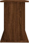 vidaXL - Aquariumstandaard - 121x41x58 - cm - bewerkt - hout - bruin - eikenkleur