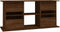 vidaXL - Aquariumstandaard - 121x41x58 - cm - bewerkt - hout - bruin - eikenkleur