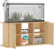 vidaXL - Aquariumstandaard - 121x41x58 - cm - bewerkt - hout - sonoma - eikenkleurig