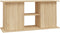 vidaXL - Aquariumstandaard - 121x41x58 - cm - bewerkt - hout - sonoma - eikenkleurig