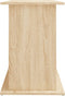 vidaXL - Aquariumstandaard - 121x41x58 - cm - bewerkt - hout - sonoma - eikenkleurig