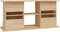 vidaXL - Aquariumstandaard - 121x41x58 - cm - bewerkt - hout - sonoma - eikenkleurig