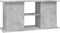vidaXL - Aquariumstandaard - 121x41x58 - cm - bewerkt - hout - betongrijs