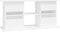 vidaXL - Aquariumstandaard - 121x41x58 - cm - bewerkt - hout - wit
