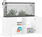 vidaXL - Aquariumstandaard - 121x41x58 - cm - bewerkt - hout - wit