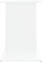vidaXL - Aquariumstandaard - 121x41x58 - cm - bewerkt - hout - wit